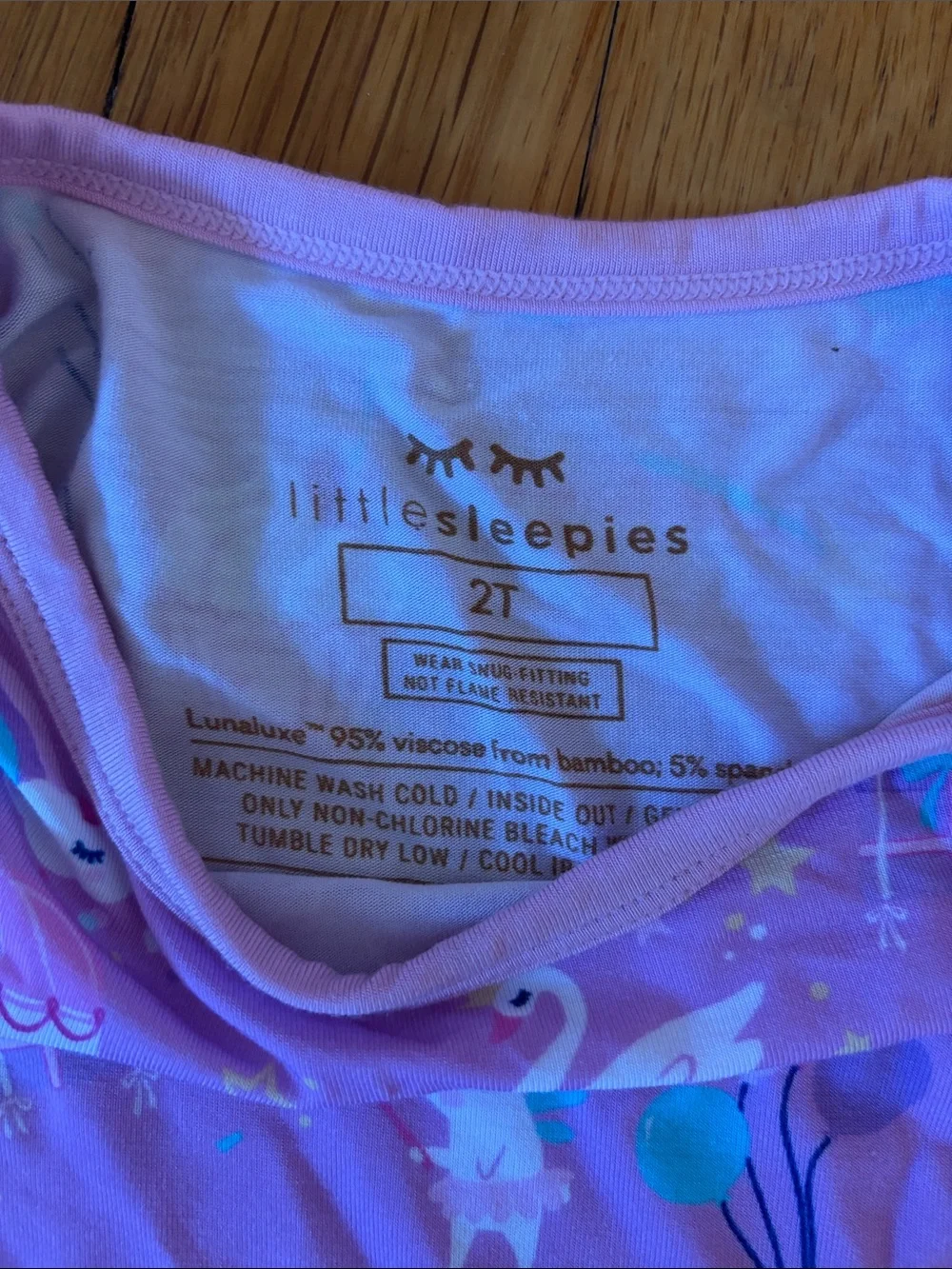 Little Sleepies Magical Birthday Shorts Pajama Set 2T